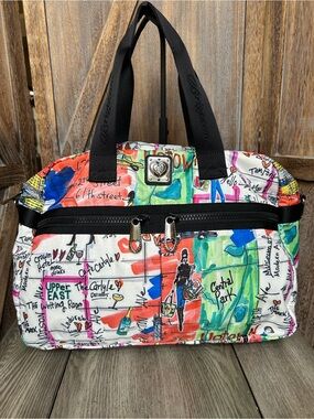 Brighton New York Jetsetter Weekender Travel Duffle Tote Bag
